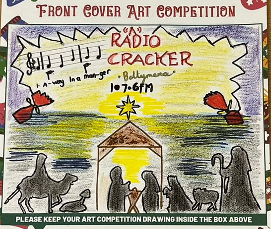 Radio Cracker 2024 art competition second place