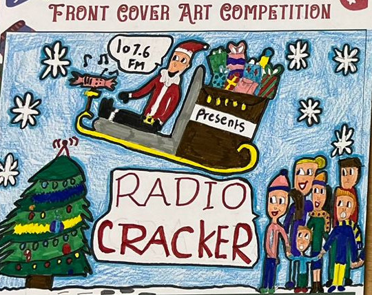 Radio Cracker 2024 art competition first place